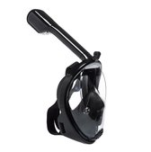 Snorkelmasker Zwart S/M - Full Face duikbril masker met snorkel (small/medium)