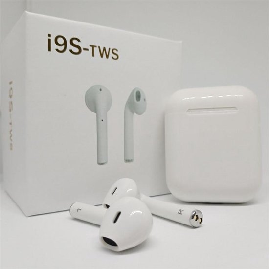 Draadloze oortjes -i9S TWS- Bluetooth EarPods V5.0 - in-ear headphon -  alternatief... | bol.com