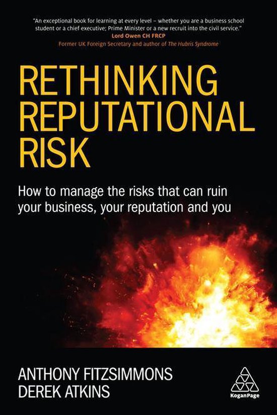 Rethinking Reputational Risk - cover