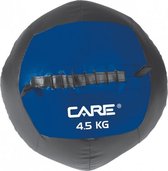 Care Fitness - Wallball 4,5 Kg - Fitness fonctionnel - Blauw/ noir