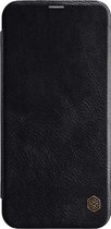 Nillkin Qin PU Leather Book Case - Samsung Galaxy J4+ / J4 Plus - Zwart