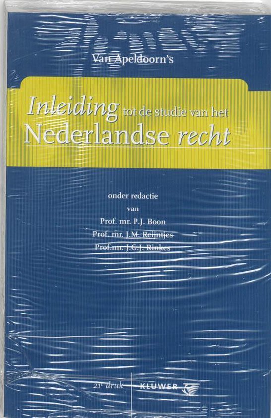 Van Apeldoorn's inleiding tot de studie van het Nederlandse  ... - cover