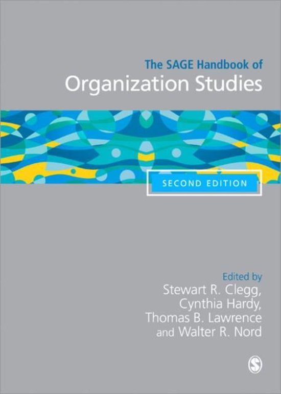 The SAGE Handbook of Organization Studies - cover