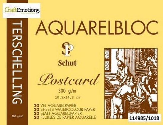 Schut Terschelling Aquarellblock: 20 Blätter Für Deine Kunstwerke