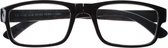 Lifetime-vision Leesbril Opvouwbaar Unisex Zwart Sterkte +3.00
