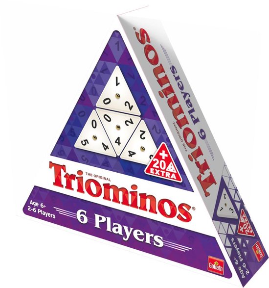 Thumbnail van een extra afbeelding van het spel Triominos 6 player '19