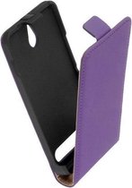 Lelycase Lila Leather Flipcase Phone case Sony Xperia E1