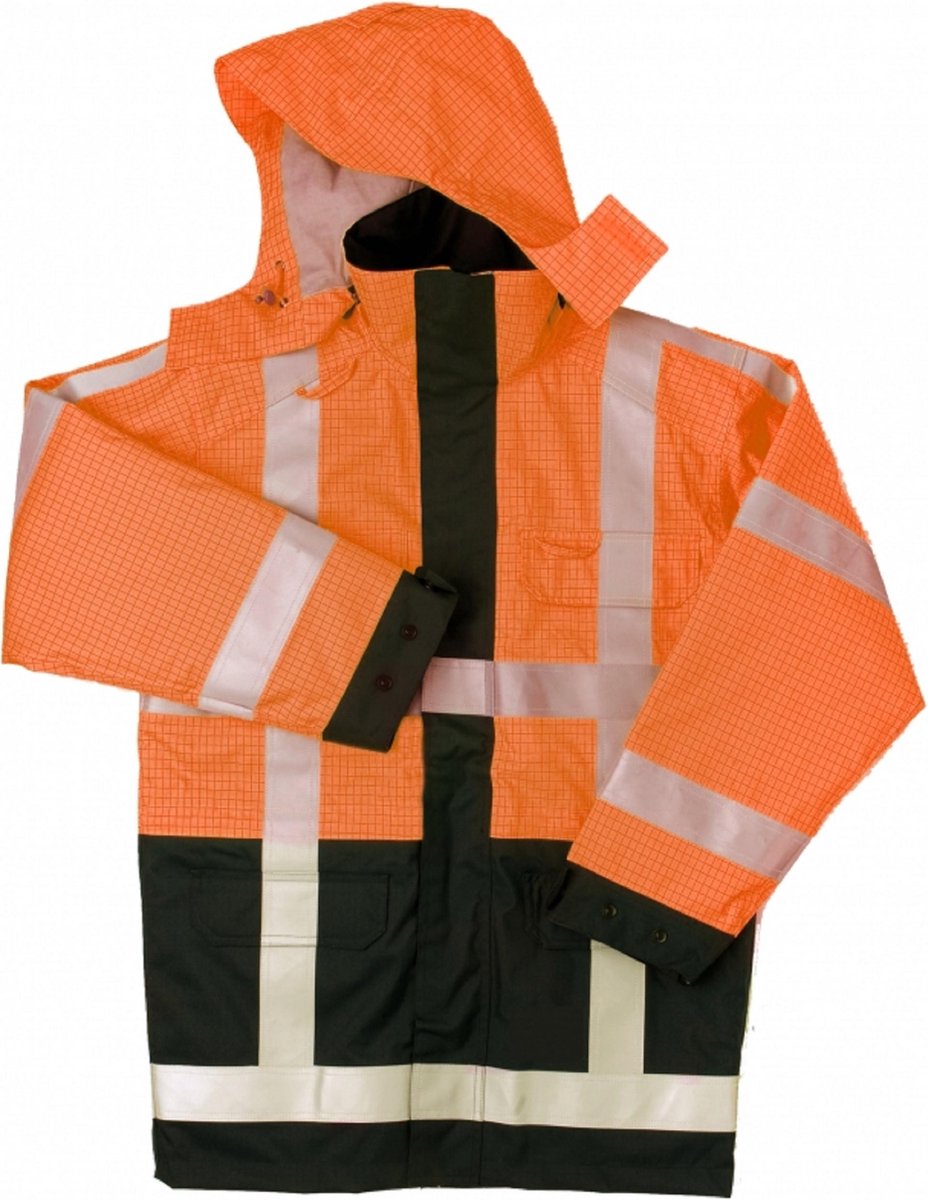 Parka vlamvertagend antistatisch SW Humber RWS oranje/marine 2XL