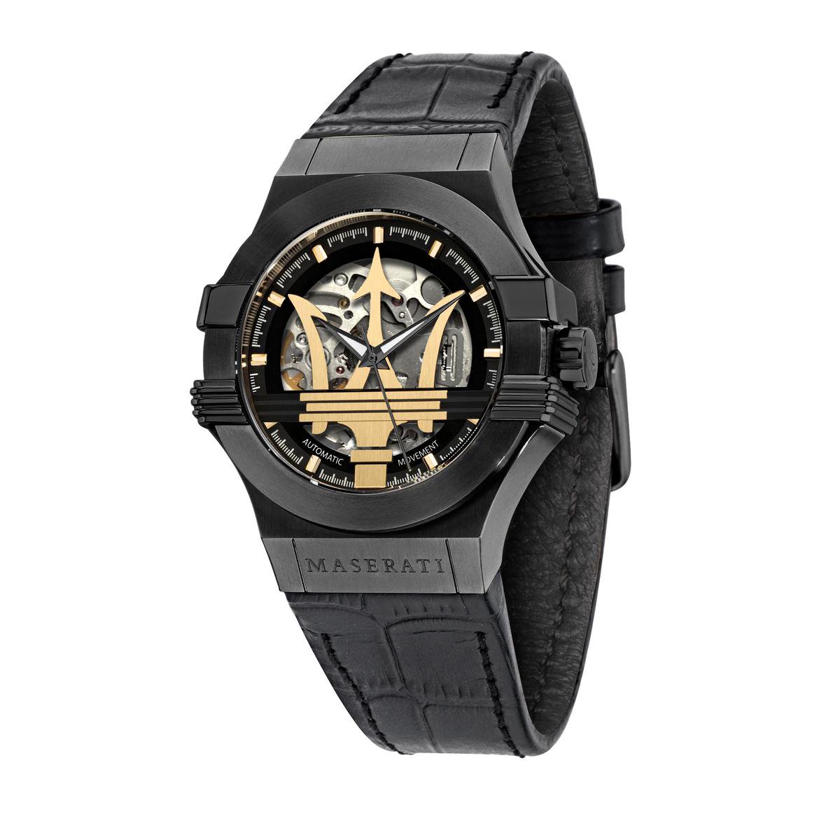 Maserati Potenza - R8821108027 - Heren horloge - Zwart - 42 MM