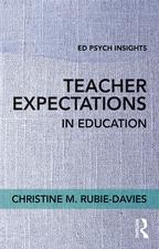 Ed Psych Insights - Teacher Expectations in Education - cover