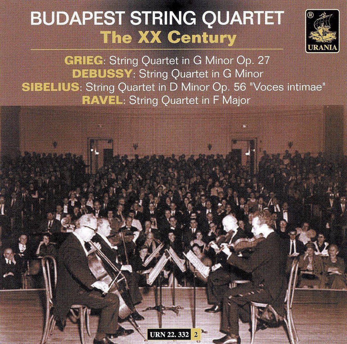Budapest String Quartet: The Xx Cen