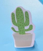 LeuksteWinkeltje memo blaadjes Cactus zelfklevend