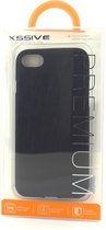 Matte Hoesje voor Apple iPhone 6 Plus/6S Plus - Back Cover - TPU - Zwart
