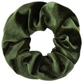 Scrunchie Velvet Army Groen | kywi Jewelry