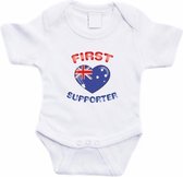 First Australie supporter rompertje baby 80 (9-12 maanden)