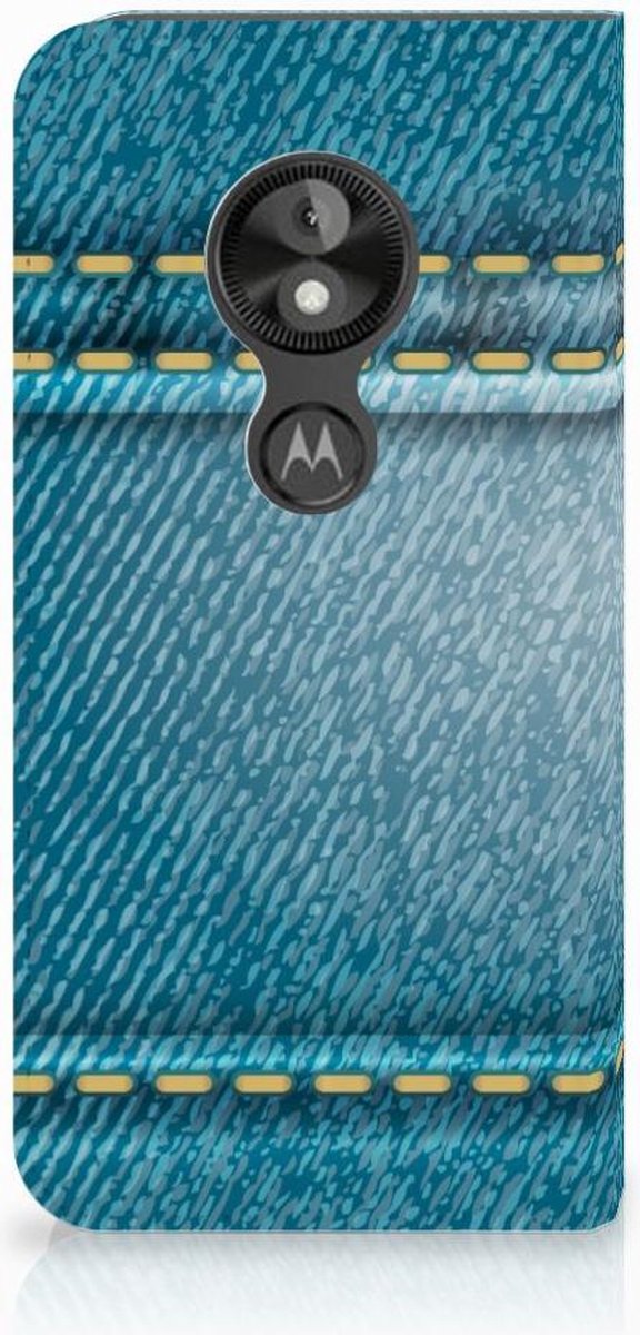 Standcase Hoesje voor Motorola Moto E5 Play Hippe Standcase Jeans