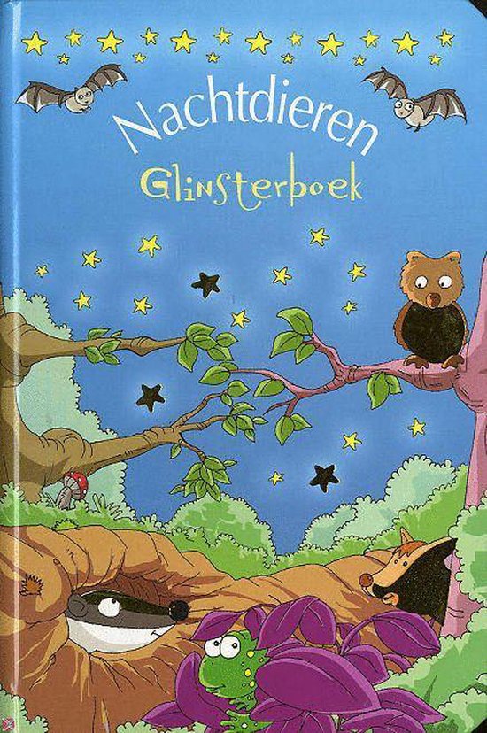 Omslag van Glinsterboek: nachtdieren