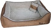 Napzzz Hondenmand met kussen beige Maat L: 100 x 80 cm