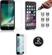 Paxx® Gratis 1+1 Screen Protector Glass Tempered Glass 2 stuks voor Apple iPhone 7 Plus