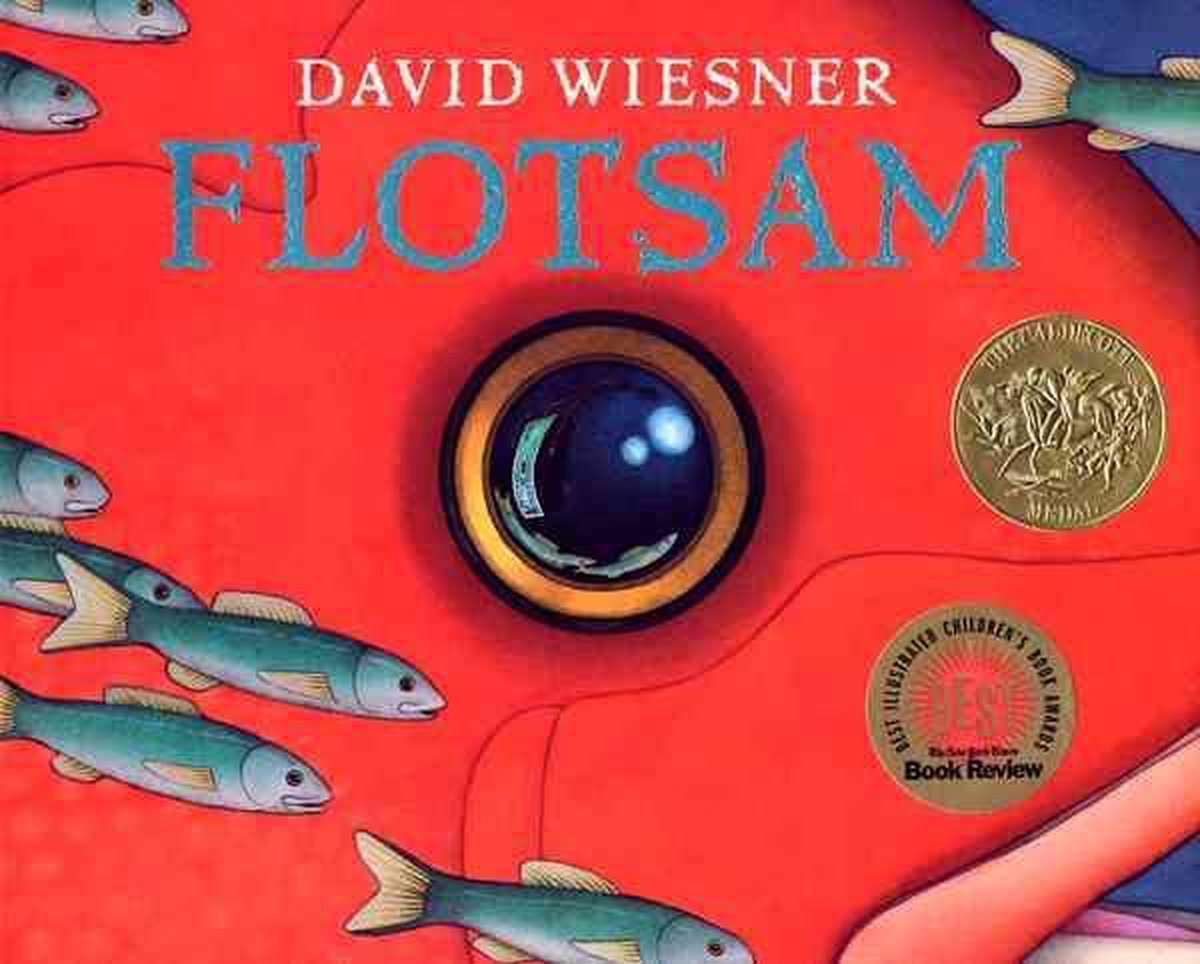 Flotsam, David Wiesner 9780618194575 Boeken