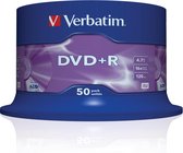 Verbatim 43550 DVD+R Matt Silver - 50 Stuks / Spindel