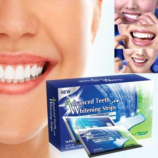 Premium professionele tanden bleek extra verbeterde strips. Gemakkelijk tanden  bleken... | bol.com