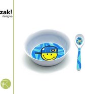 Ontbijtset - Zak!Designs - Smiley - kids boy