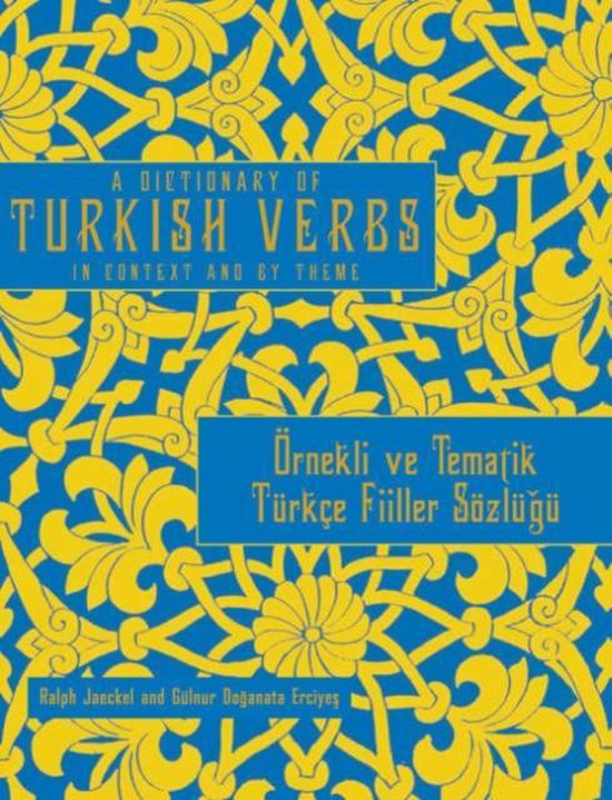 Gulnur Doganata Erciyes - A Dictionary Of Turkish Verbs