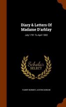 Diary & Letters of Madame D'Arblay