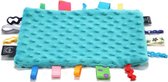 La Millou Sensory Fun Pad knuffeldoekje sky blauw