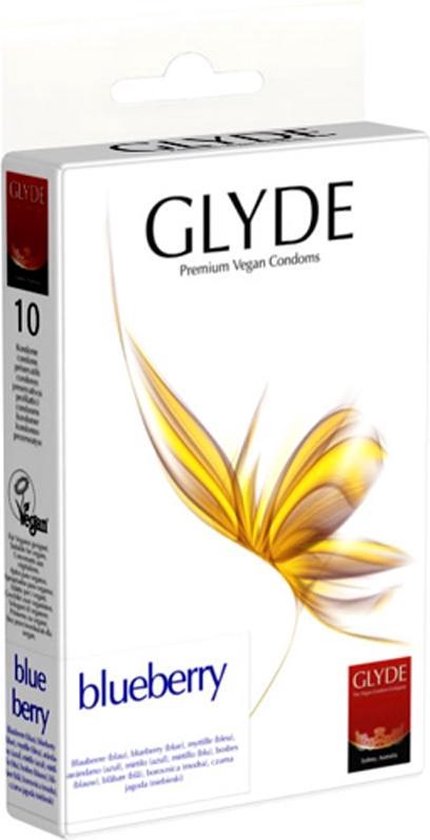 Glyde Ultra Bosbes - 10 stuks - Condooms