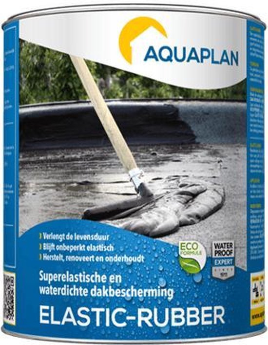 Afbeelding van Aquaplan Elastic Rubber 0,75 Kg | Waterdichte SBS-rubberbekleding