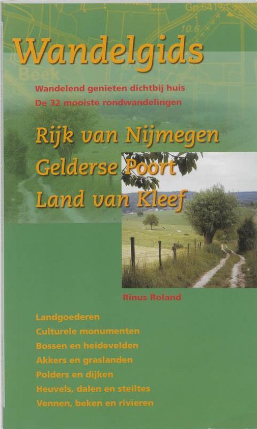 Wandelgids Voor Rijk Van Nijmegen, Gelderse Poort, Land Van  ... - cover