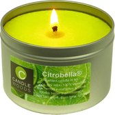 Citrobella® Citronella kaars in blik met vensterdeksel en katoenlont 180 g