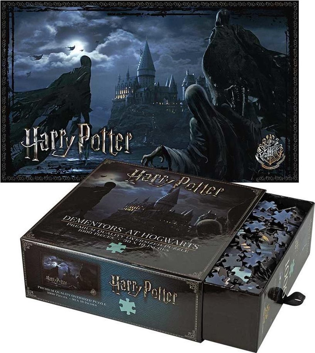 Harry Potter Puzeel - Legpuzzel - Dementors at Hogwarts - 1.000 stukjes |  bol.