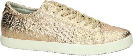 Tamaris - 1/23635/28 - Lage sneakers - Dames - Maat 40 - Goud;Gouden - 952  -Rose Metallic | bol.com