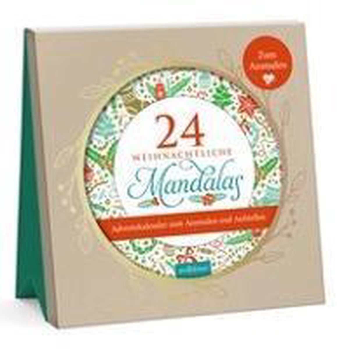 24 weihnachtliche Mandalas zum Ausmalen bol