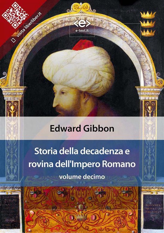 Liber Liber - Storia della decadenza e rovina dell'Impero Ro ... - cover