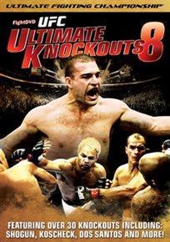 Cover van de film 'UFC - Ultimate Knockouts 8'