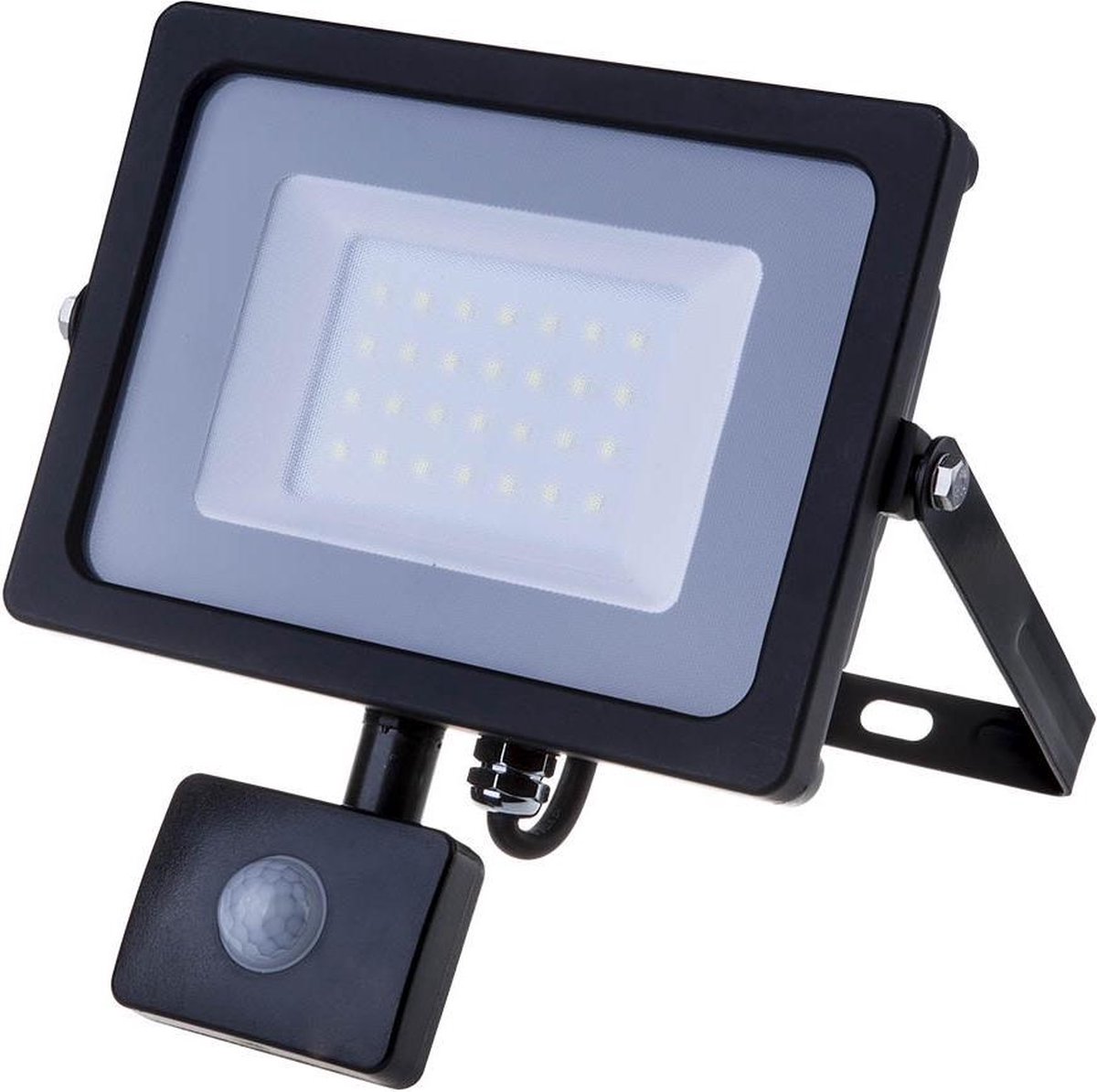 V-Tac 5819 - led straler met sensor - 30 Watt - Zwart - VT-4933 | bol.com