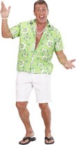 "Groen Hawaiiaanse overhemd voor heren  - Verkleedkleding - Large"