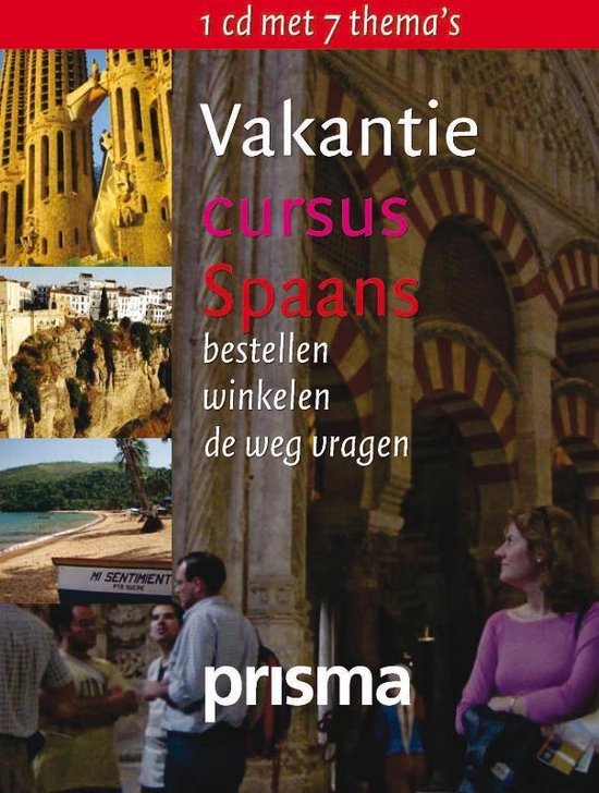 Cover van het boek 'Vakantiecursus Spaans' van R.A. Colicchia