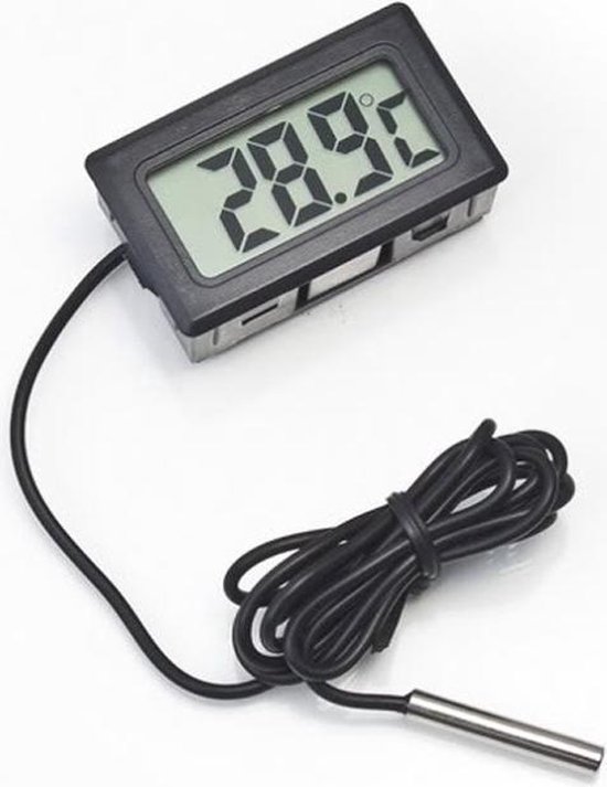 Digitale koelkast en diepvries thermometer - temperatuur meten - digitale  thermometer... | bol.com