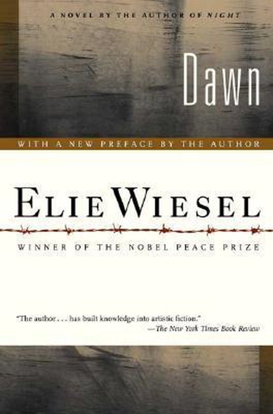 Boek 'Dawn' van Elie Wiesel, winnaar van de Nobelprijs voor de Vrede. Met een nieuw voorwoord van de auteur.