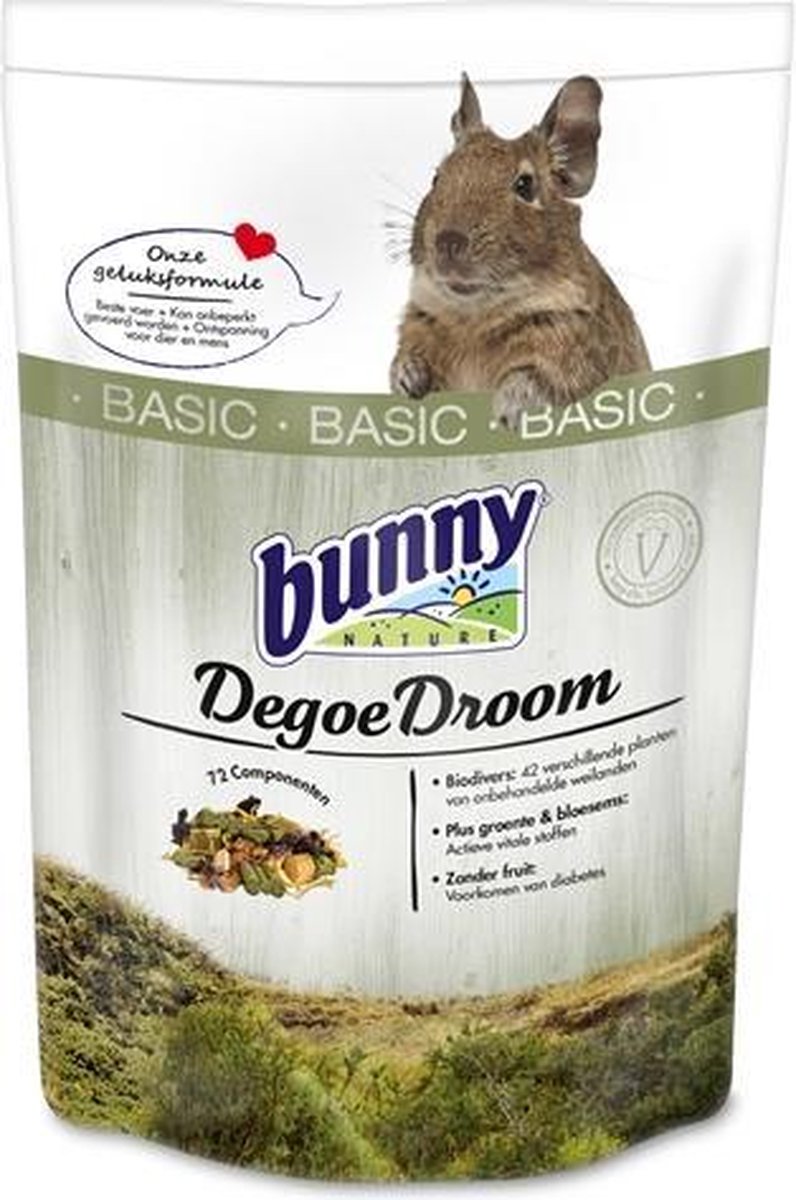 Bunny Nature Bunny Nature Degoe Droom Basic 1,2 kg