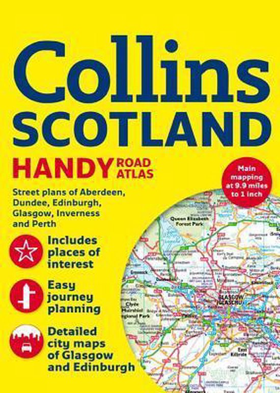 Collins Handy Road Atlas Scotland - cover