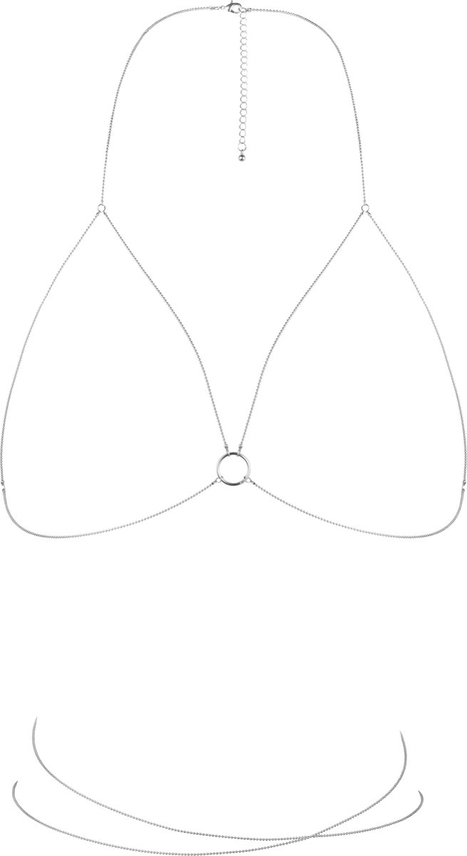 Goedkoopste Bijoux Indiscrets Magnifique BH Ketting - Zilver