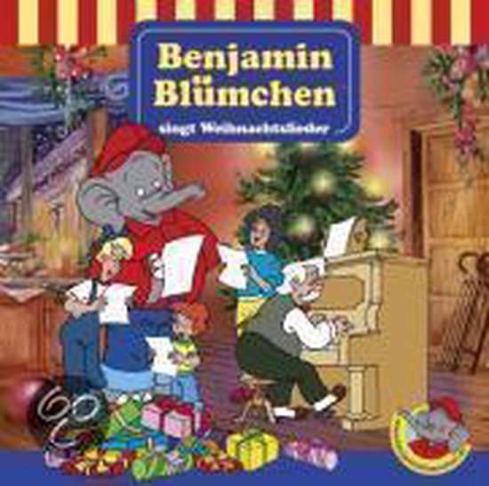 Benjamin Blümchen 074 singt Weihnachtslieder. CD - cover