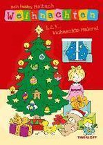 Mein buntes Malbuch Weihnachten. 1, 2, 3 - Weihnachts-Malerei