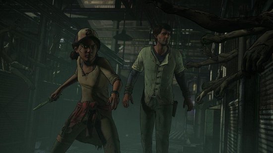 The walking dead a new store frontier ps4